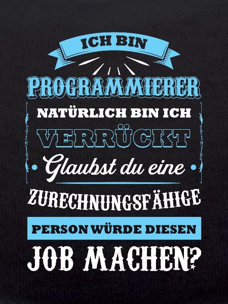 Programmierer Beruf Coder Geschenk