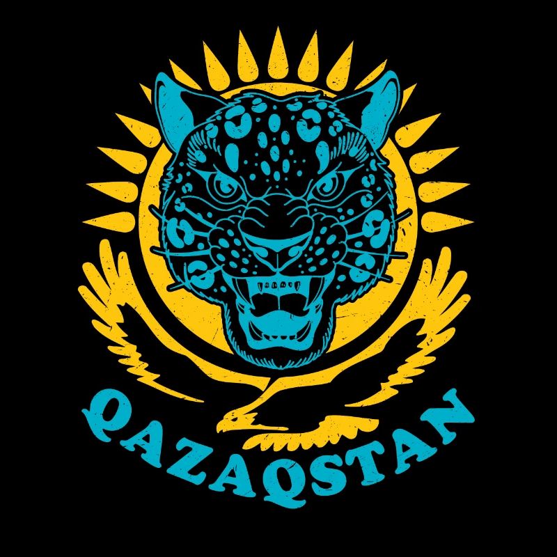 Republik Kasachstan Astana Schneeleopard