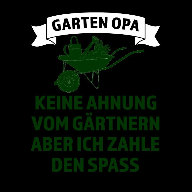 Garten Opa Pflanzen Gartenarbeit Geschenk