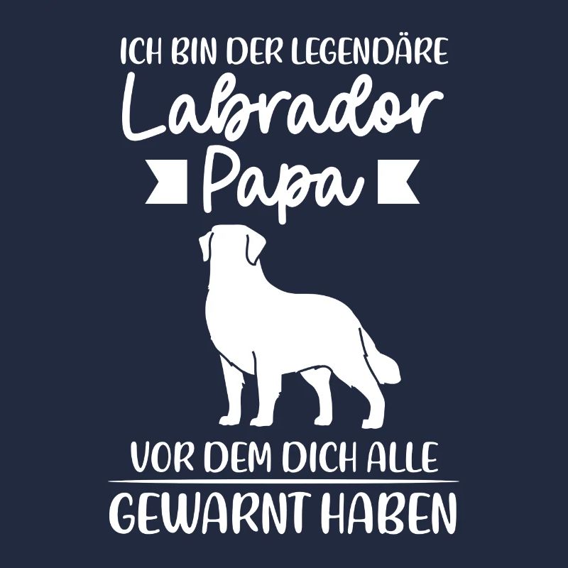 Labrador Papa Hund Hundepapa Geschenk