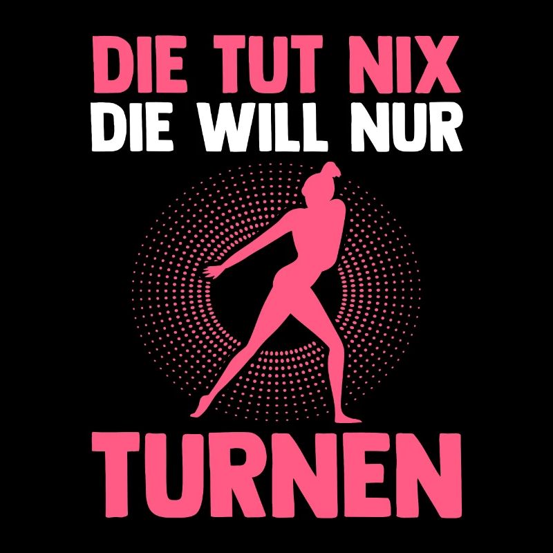 Turnen Mädchen Turnerin Geschenk