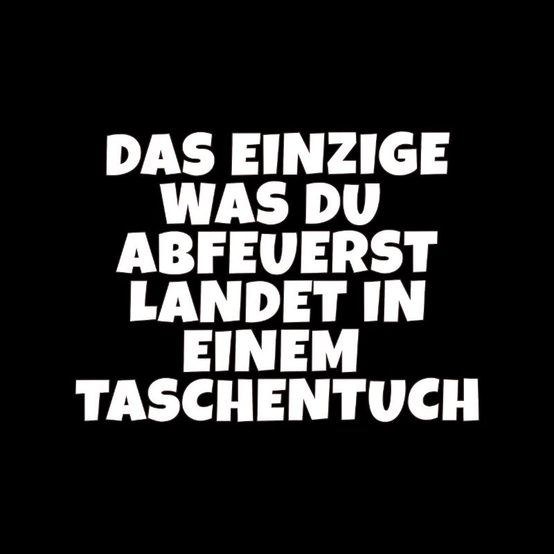Taschentuch? Witzige Geschenkidee, Scherzkeks