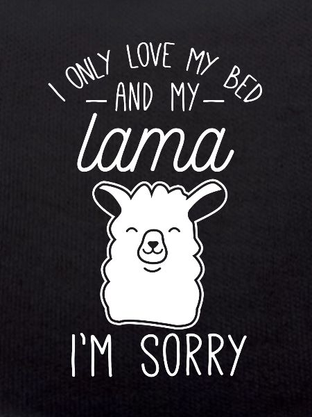 lama tired / sleeping / lazy