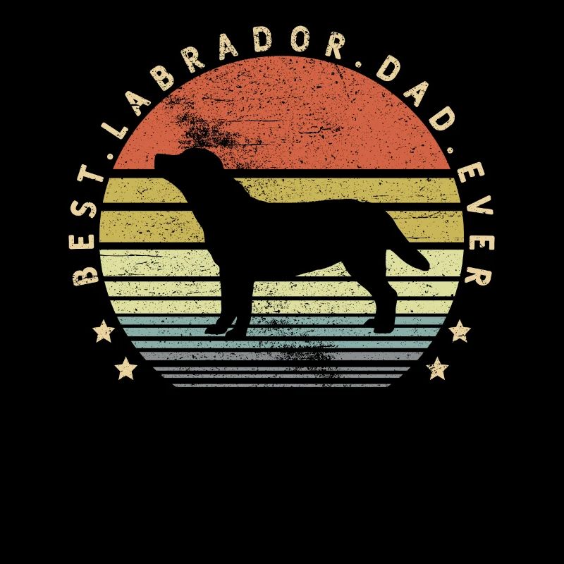 Meilleur propriétaire de chien de papa du Labrador