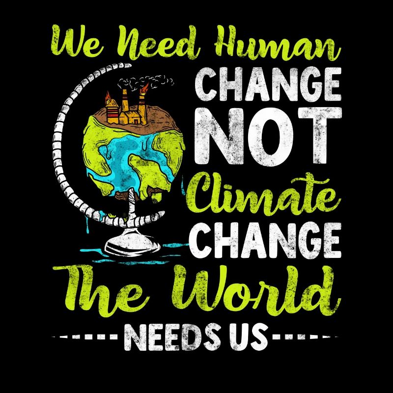 We need human change, not human change