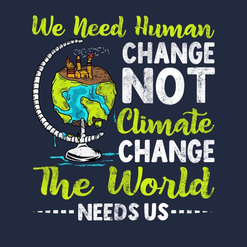 We need human change, not human change