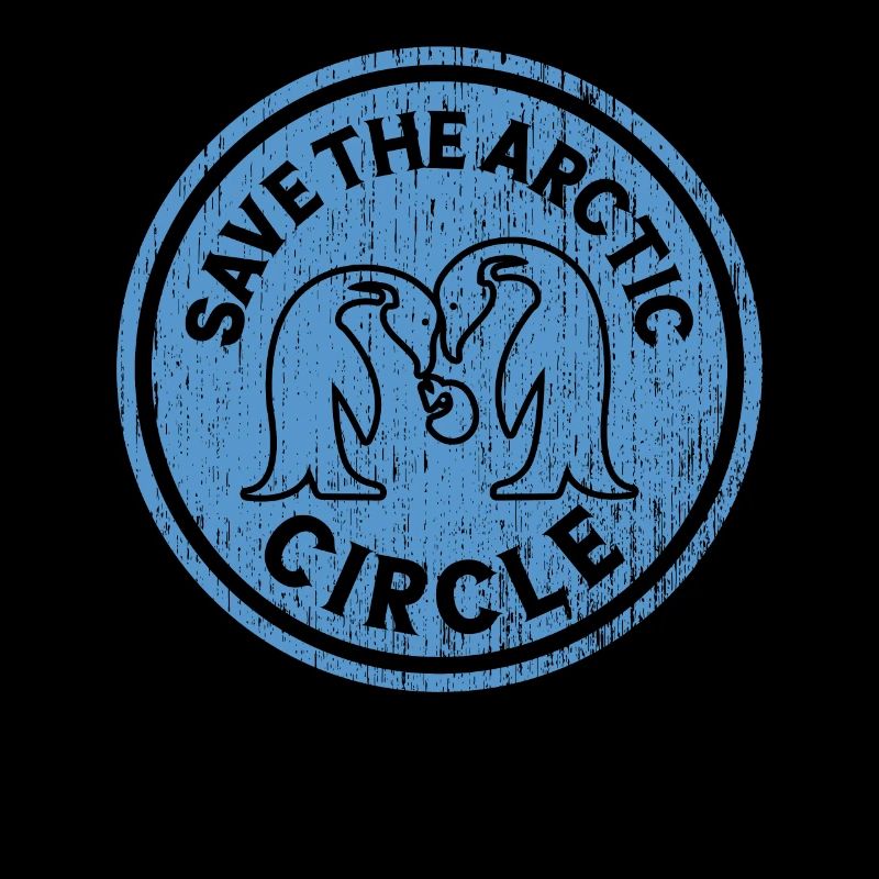 Save The Arctic Circle Design Animal Rights