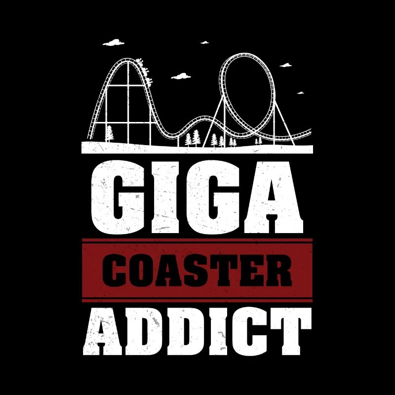 Giga Coaster Addict Roller Coaster Amusement Park