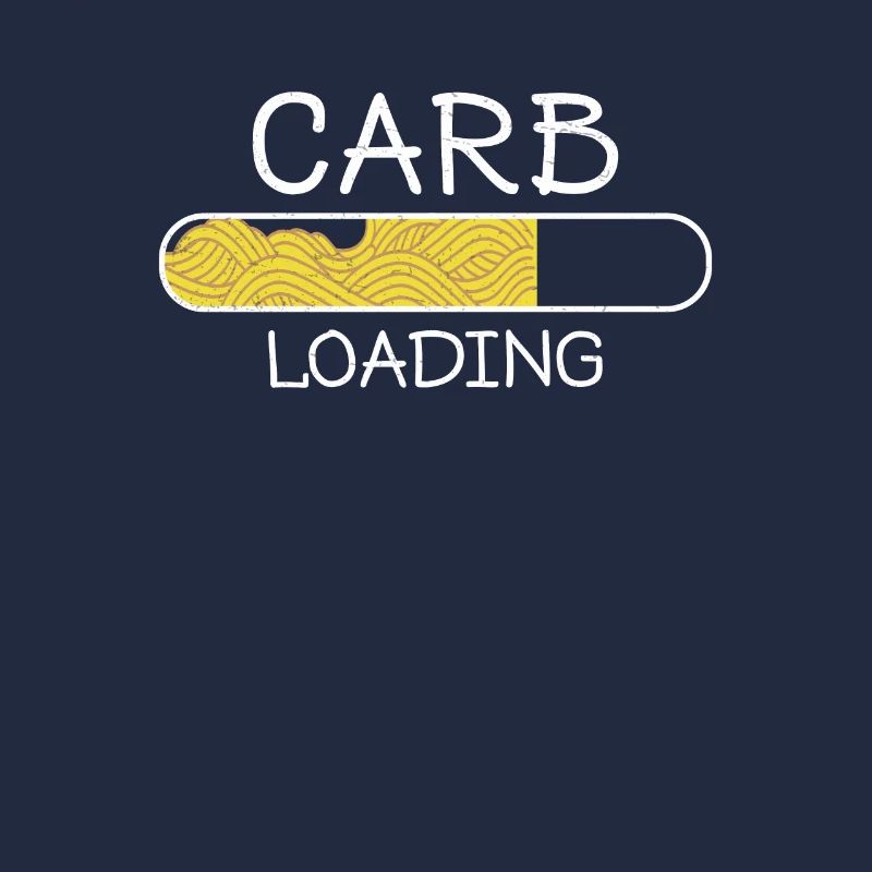 Carb Loading Pasta Funny Kohlenhydrate Loading