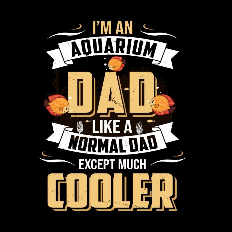 Aquarium Dad Diskusfisch Aquarianer Zierfisch