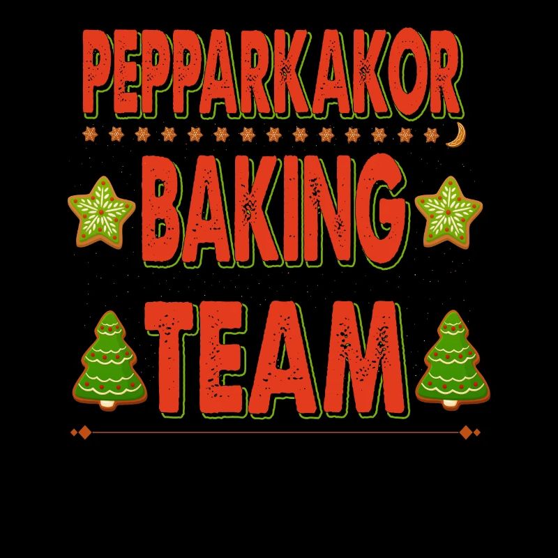 Pepparkakor Baking Team Für Bäcker Oder Backfans