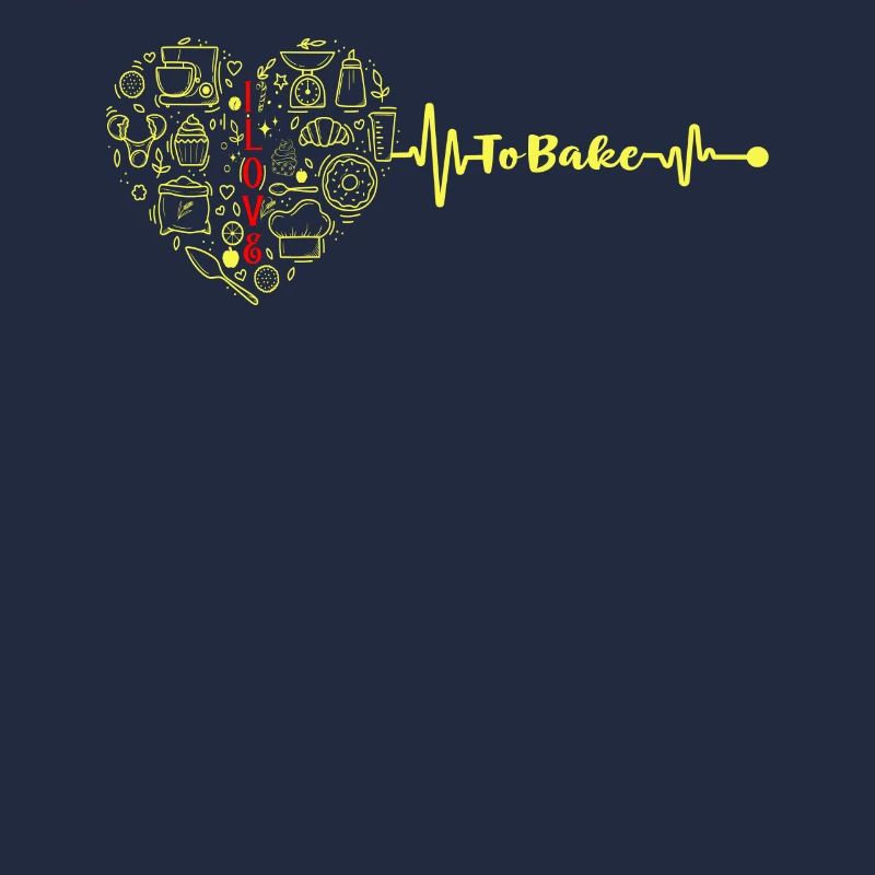 Ich Liebe Es, Herzschlag Für Bäcker Oder Backfans