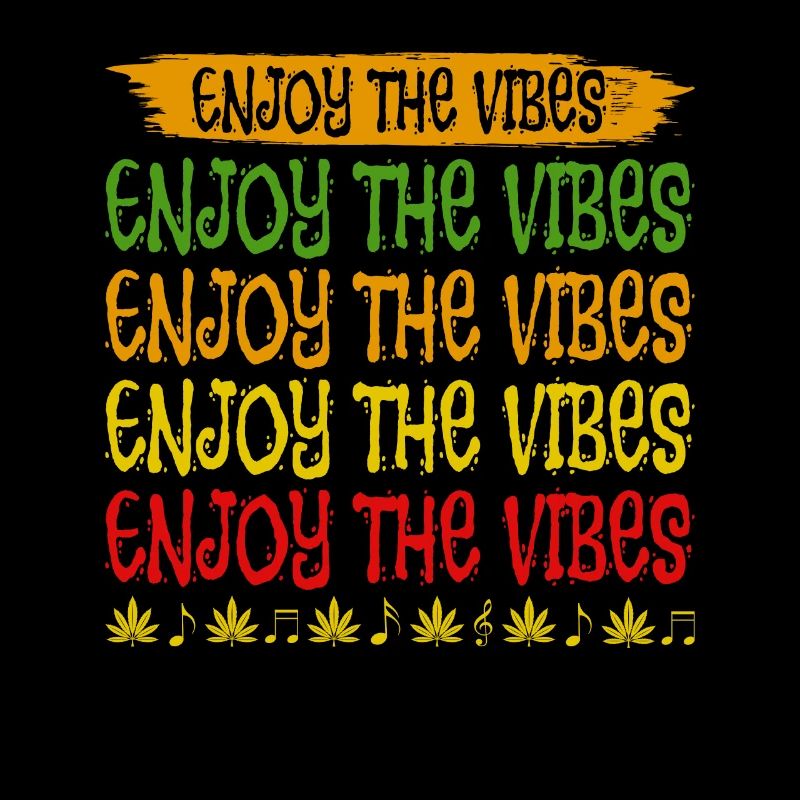 Profitez de la conception de style reggae Vibes pour