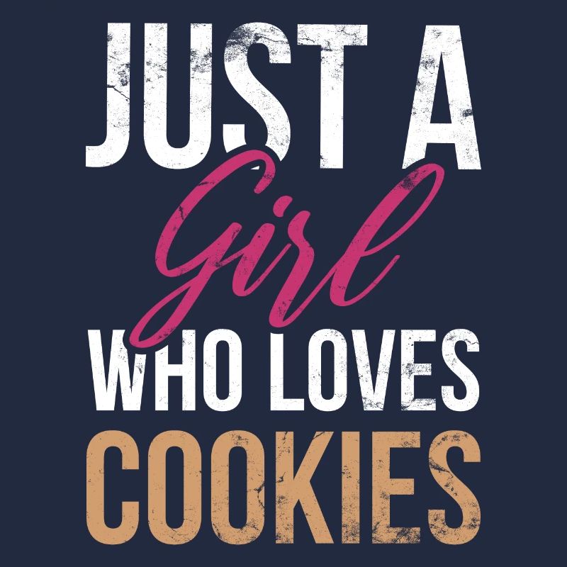 Nur Ein Mädchen, Das Kekse Zum Bäcker Oder Backen