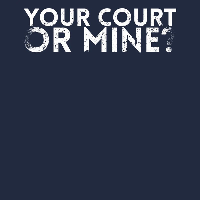 Ihr Platz- Oder Minendesign Für Tennisspieler Oder