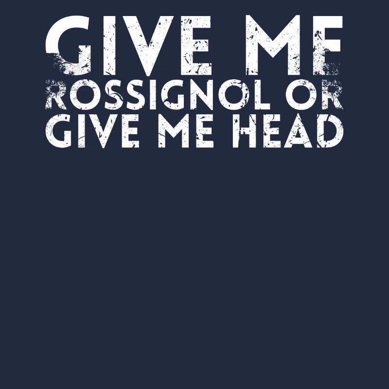 Gib Mir Rossignol Oder Gib Mir Kopfdesign Für