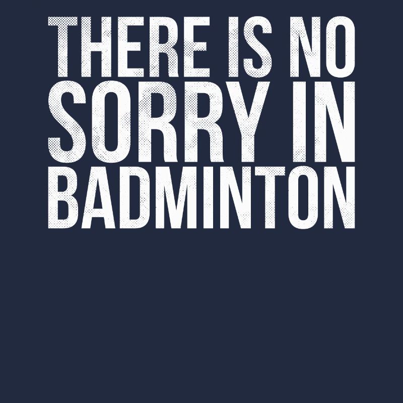 In badminton, there is no pity for badminton