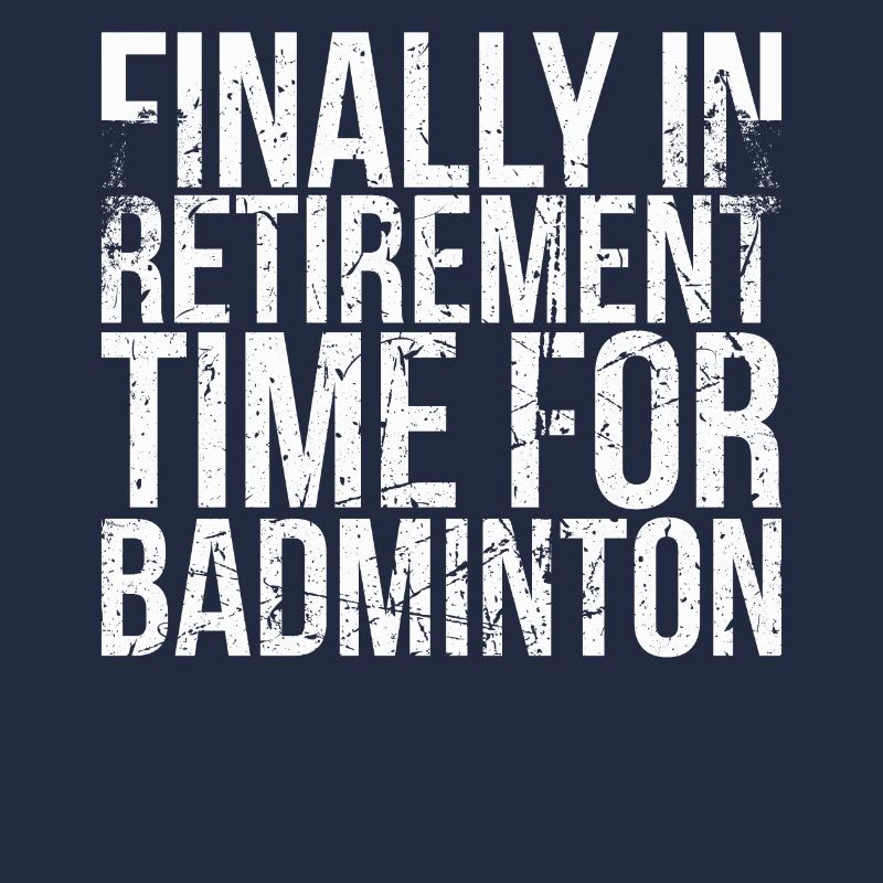 Finally in retirement for badminton players
