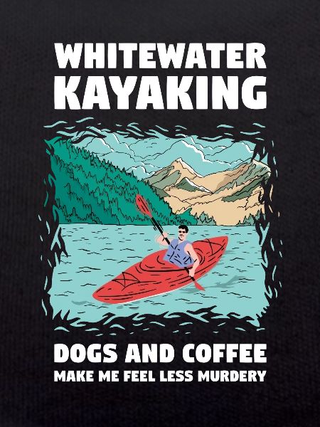 Whitewater Kayaking Dogs & Coffee