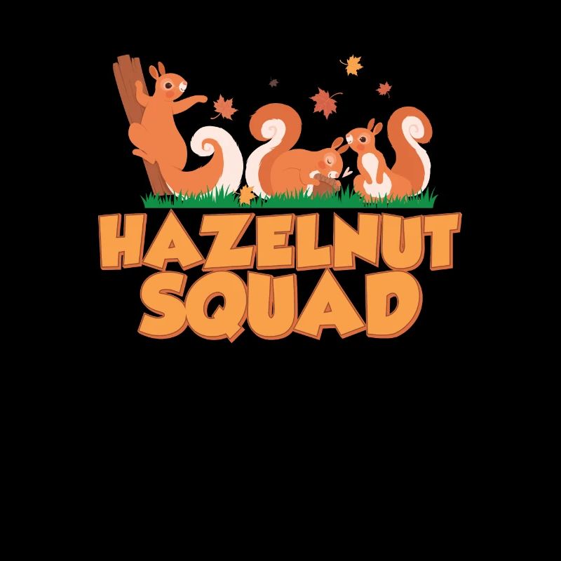 Hazelnut Squirrel Funny Squirrels For A Nut Lover