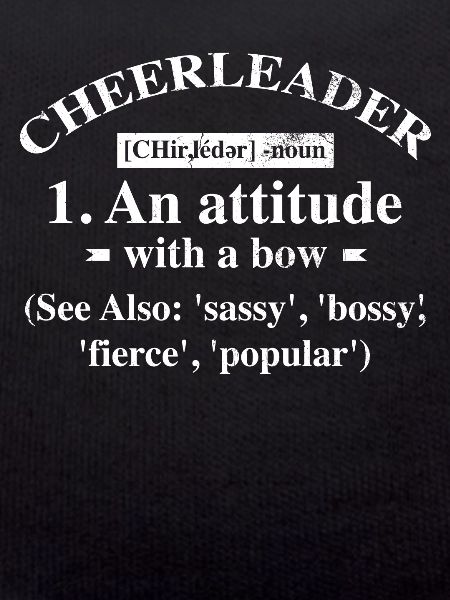 Cheerleader-definitions-design For cheerleaders