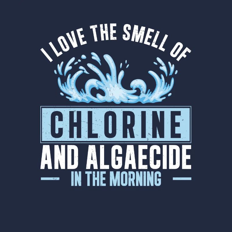 Odeur de chlore et d'algicide dans la piscine