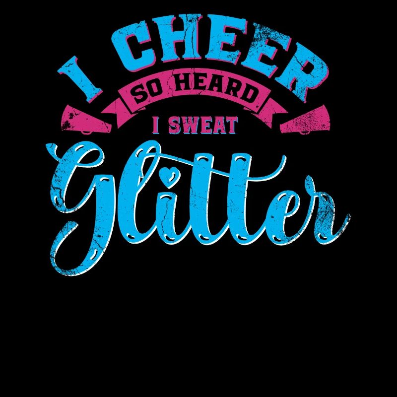 I cheer so much that I make glitter for cheerleaders