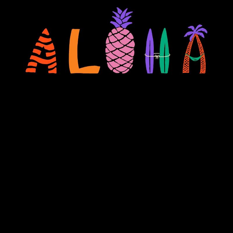 Aloha pineapple design for beach lovers pineapple