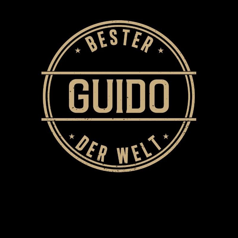 Bester Guido in the World Funny Men's Name