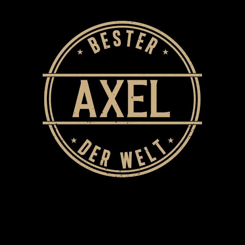 Bester Axel Der Welt Funny Men's Name