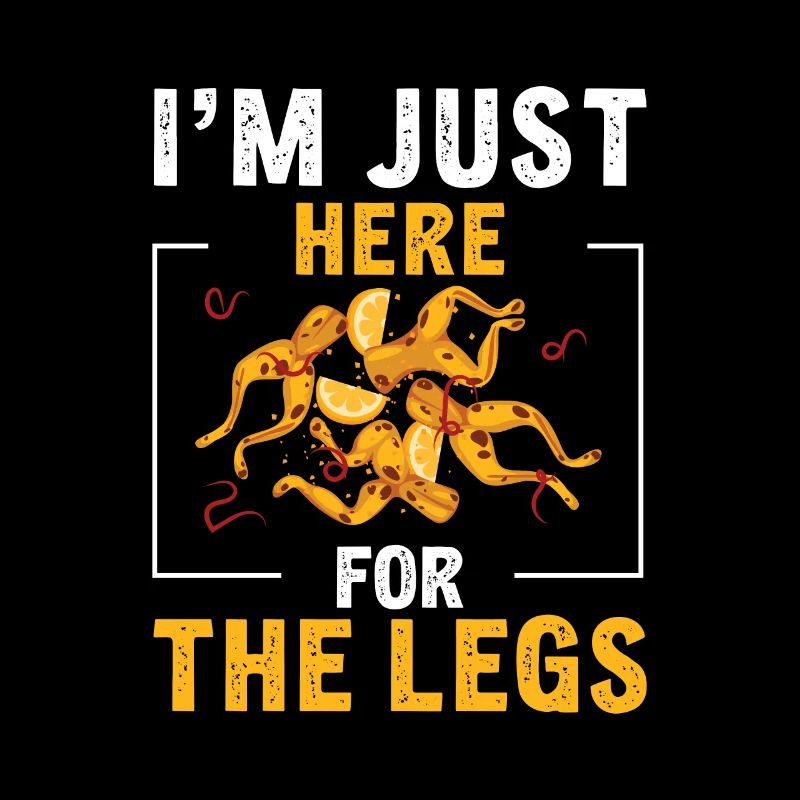 I'm Just Here For The Legs Funny Frog Gigging
