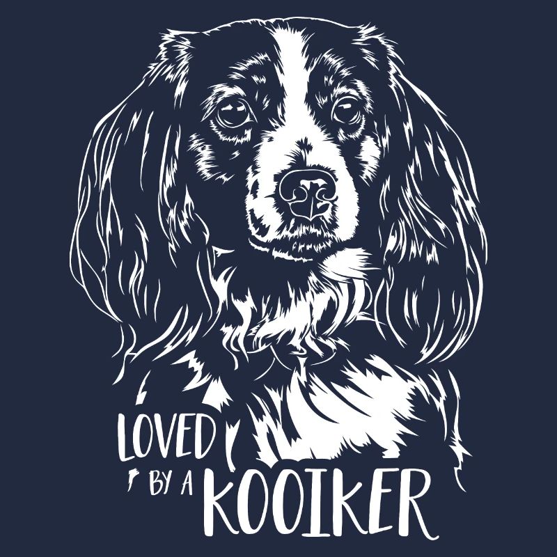 Loved by a Kooiker Hundespruch Hunde Wilsigns