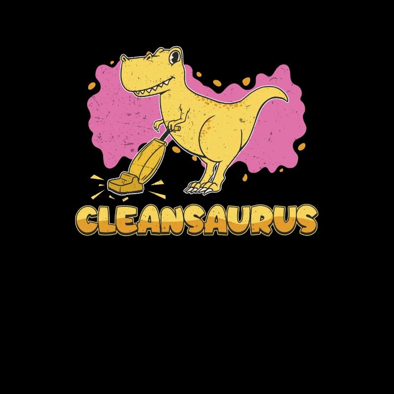Lustiger Cleansaurus-Staubsauger im