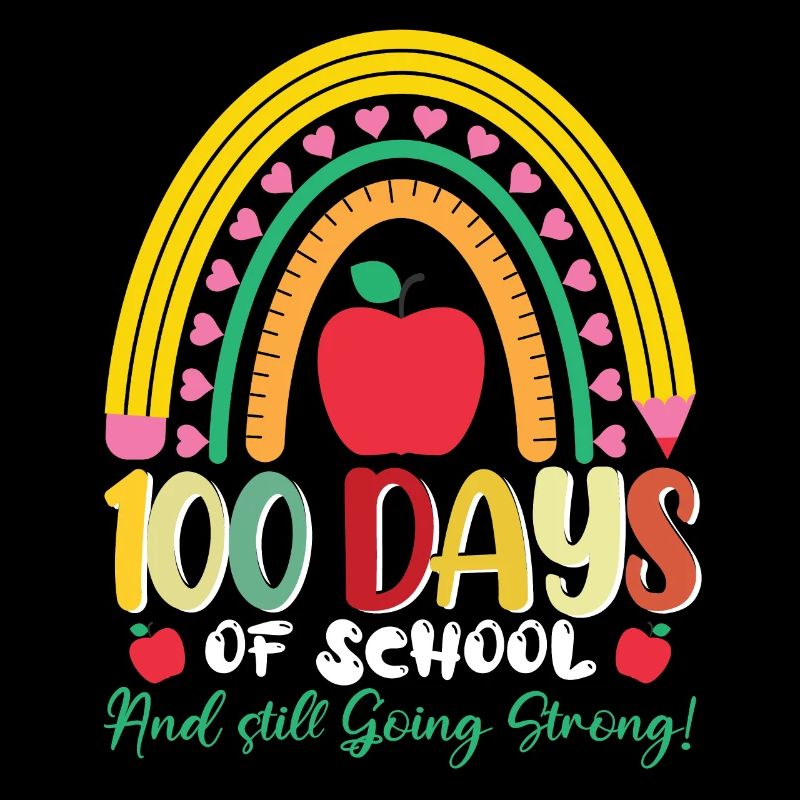 100 Tage Schule Und Immer Noch Stark