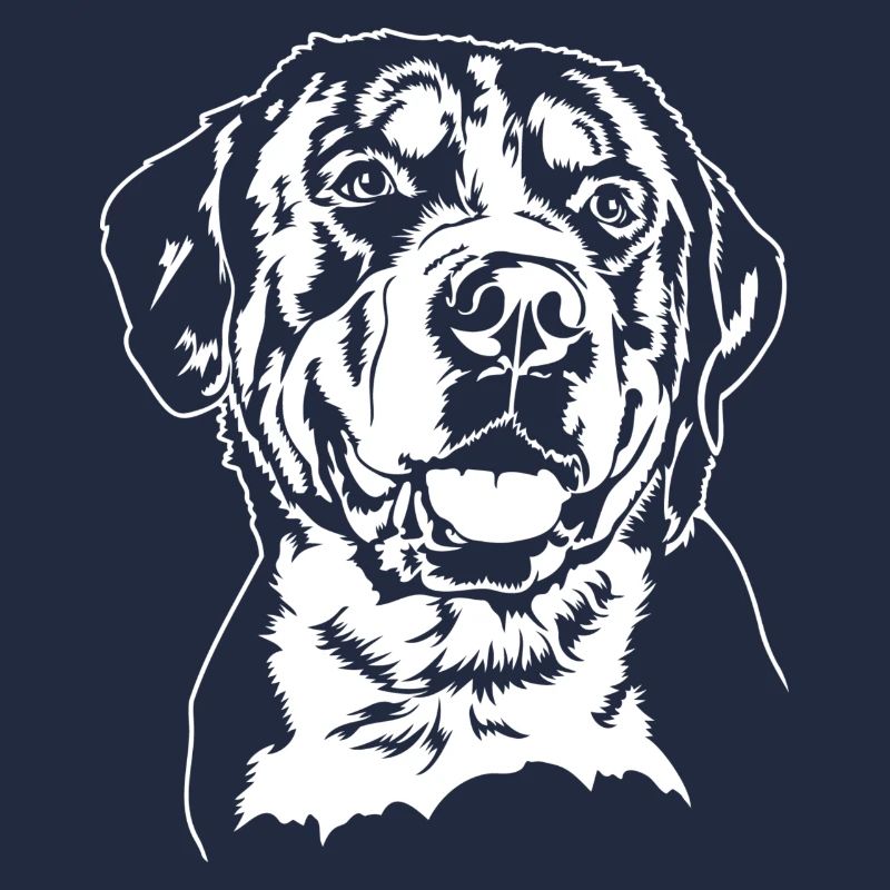 Grand Portrait de Bouvier Suisse Wilsigns