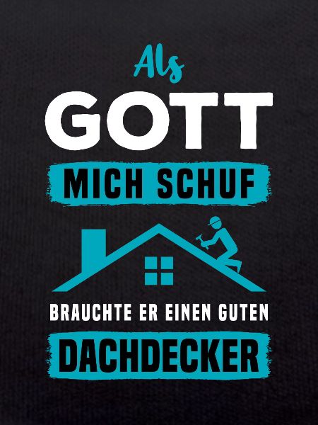 Handwerker Dachdeckermeister Beruf Dachdecker