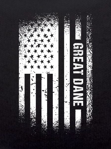 Great Dane Us Flag
