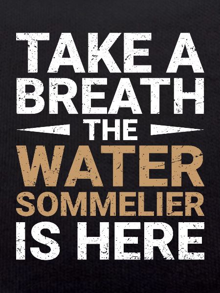 Sommelier de l’eau
