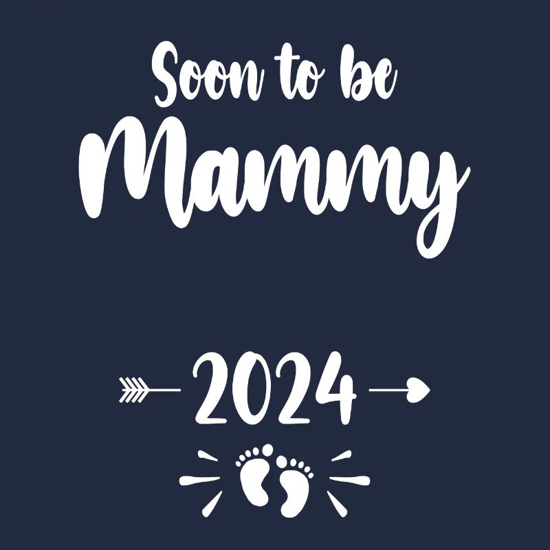 Mama Bald Mama 2024 Mutter Schwangere Kinder Mot