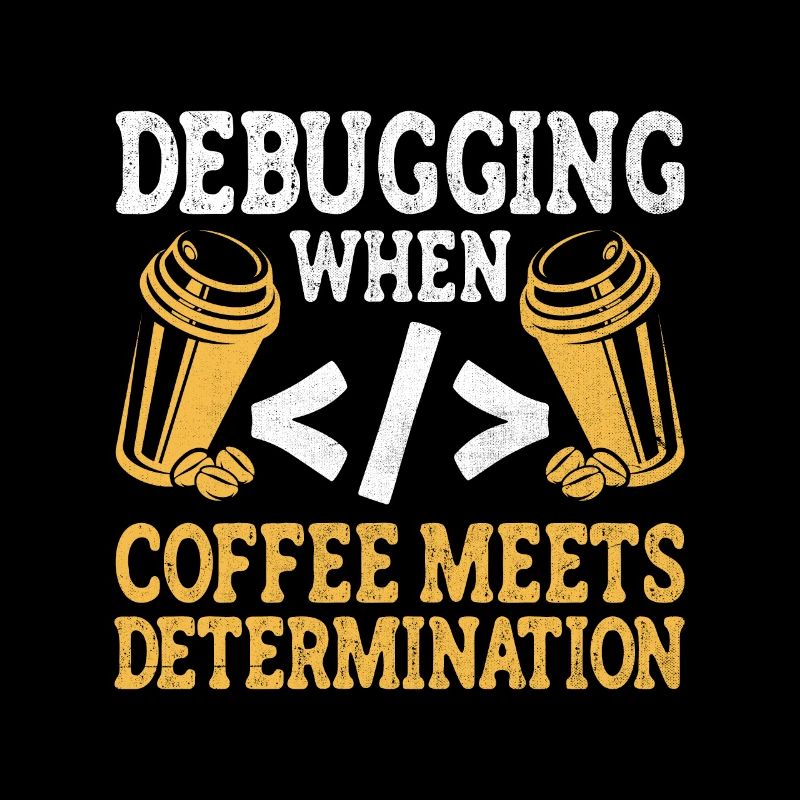 Coffee Coding Programmer Coder Developer Nerd Coff