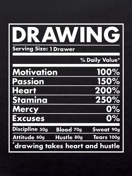 Drawer Nutrition Drawing