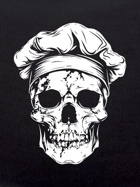 Koch Skull Chef