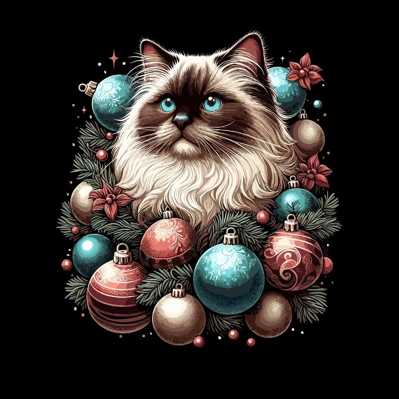 Ragdoll Christmas Ball Cat Lover Ragdolls Cats