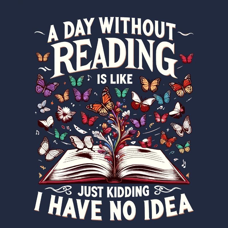 Une journée sans lire, c’est comme une blague que j’ai