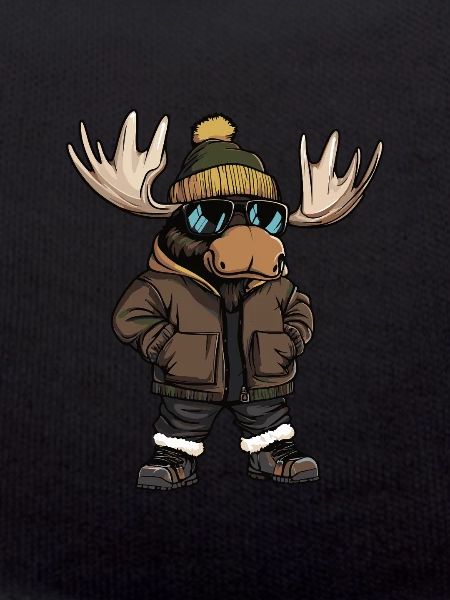 Bande dessinée cool Moose