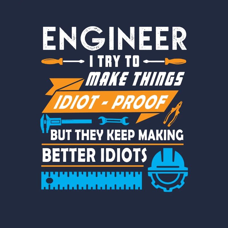 Ingenieur Engineer Beruf WItz Geschenk