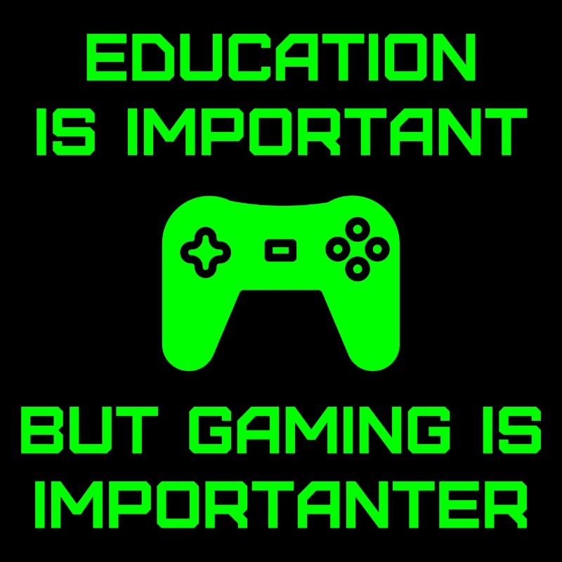 L'éducation est importante mais le jeu est important