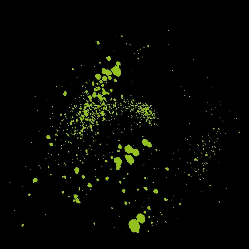 Farbe Klecks Spritzer Maler Geschenk Bunt Art Idee