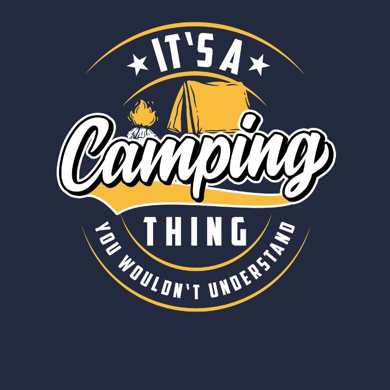 Camping Camper Saying