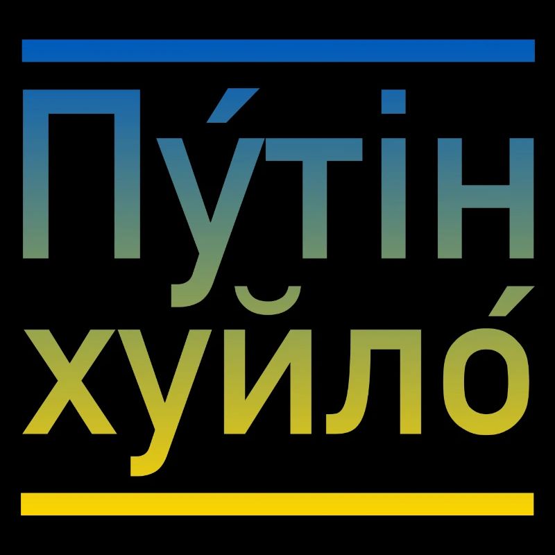 Poutine khuylo ukraine couleurs